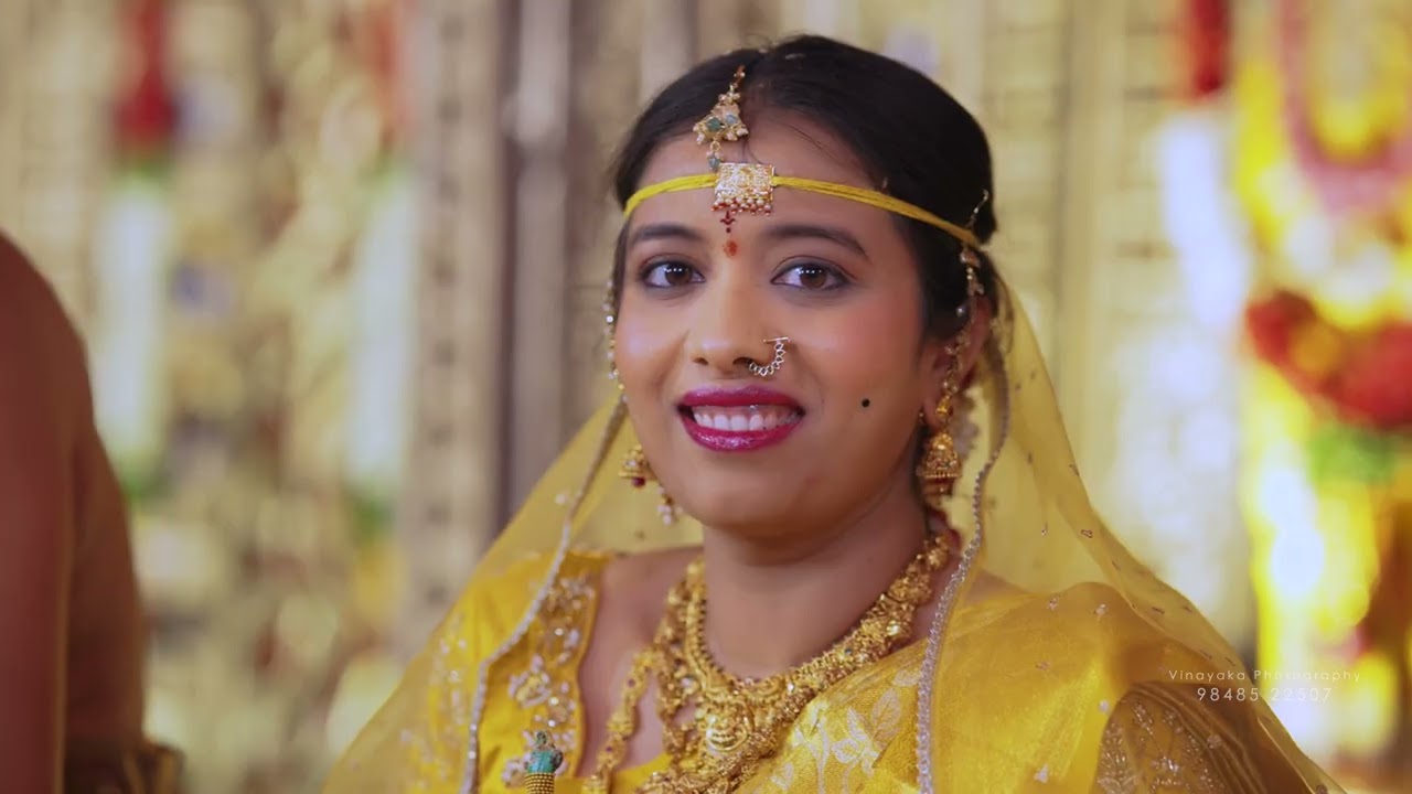 Vagmi Vardhan - Vinoothna Wedding Teaser 4k | Vinayaka Photography