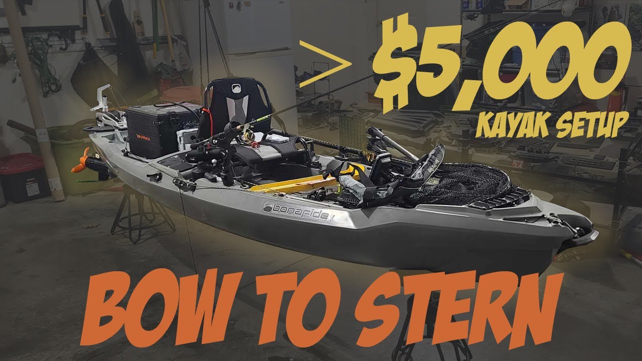 I spent over $5000 on this river kayak build - bonafide RVR 119 - bow to stern