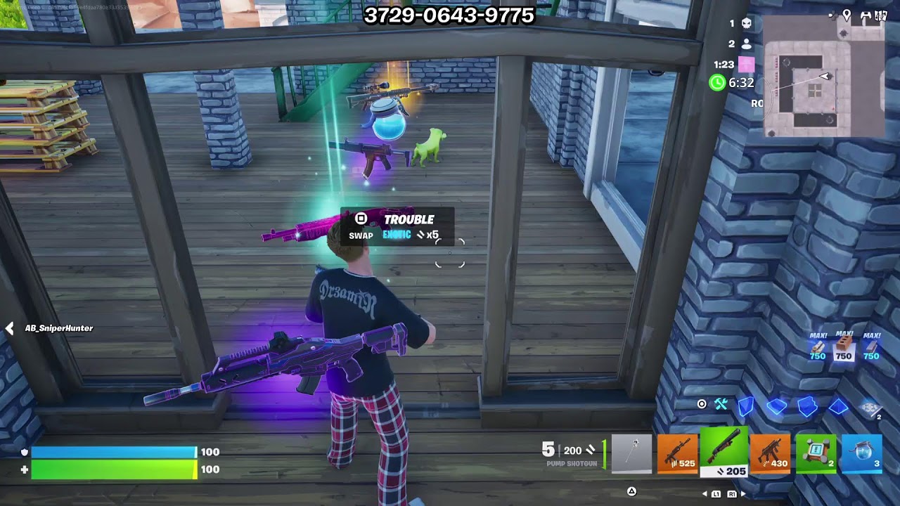 Playing fornite hope yall enjoy 😍♥️😊👍🙏😎