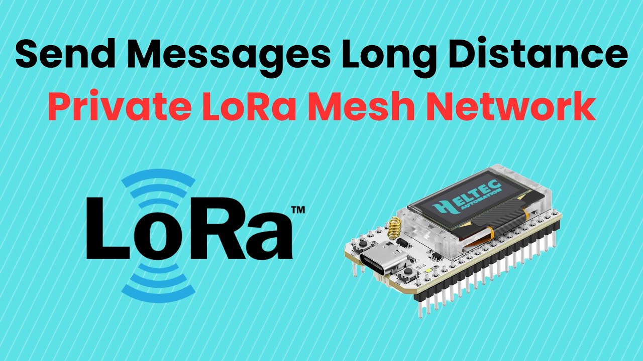 Build a Private LoRa Mesh Network with ESP32 | Offline Messaging with Meshtastic