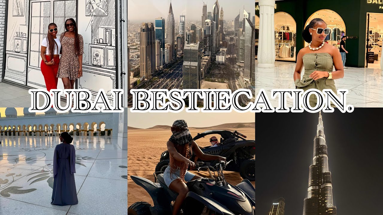 BESTIECATION IN DUBAI  🇦🇪 ✨| Desert Safari , Brunch , Luxury & Chaos | Vlog 113