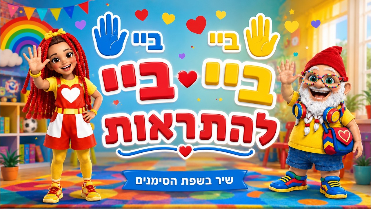 ביי ביי להתראות | שיר פרידה לילדים | שירי ילדים | שירי יום הולדת | עדנדינו | הגיע הזמן להיפרד