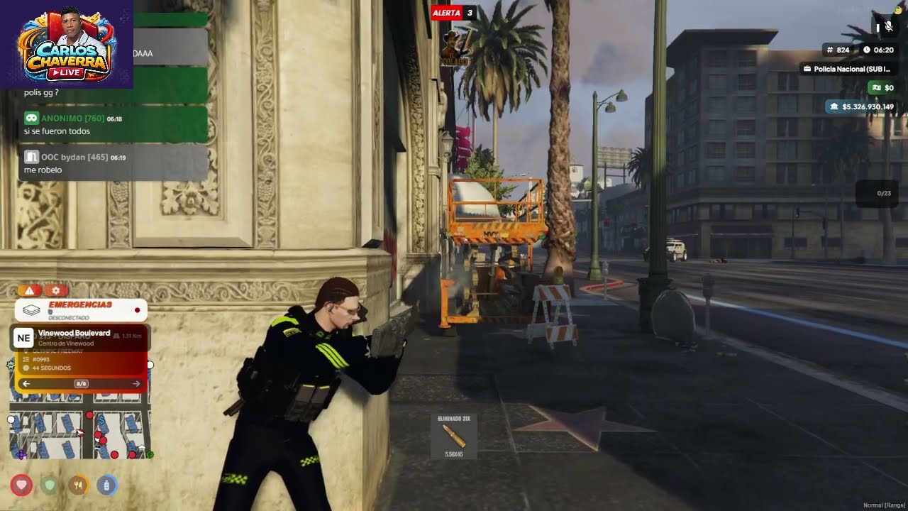 LA CIUDAD EN ALERTA 3 UN CAOS TOTAL CONTRA LA POLICIA.