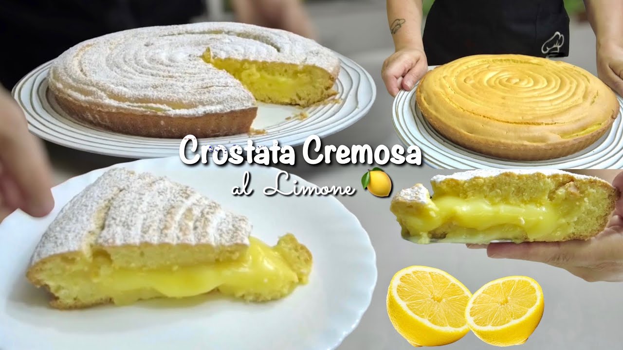 СЛИВОЧНЫЙ ЛИМОННЫЙ ТАРТ 🍋 взбитое песочное тесто и Лимонный крем 🍋