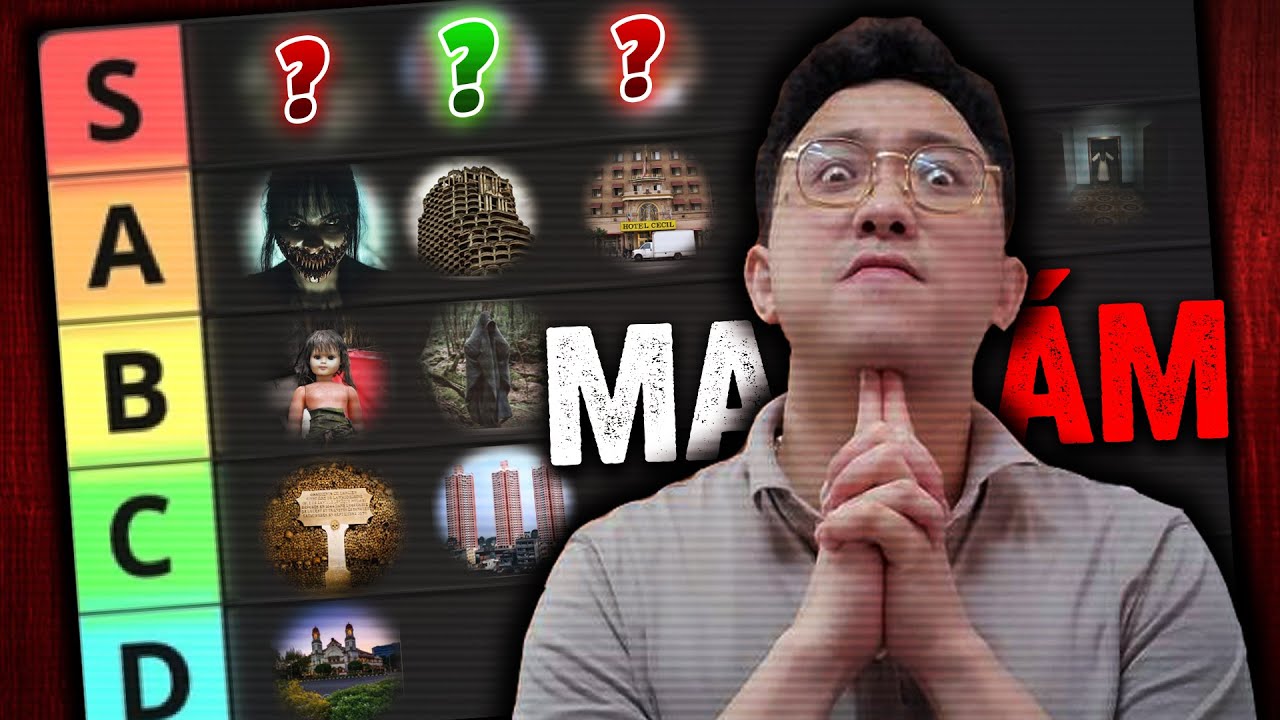 Top địa điểm MA ÁM KINH HOÀNG nhất thế giới - TierList nơi bị nguyền rủa