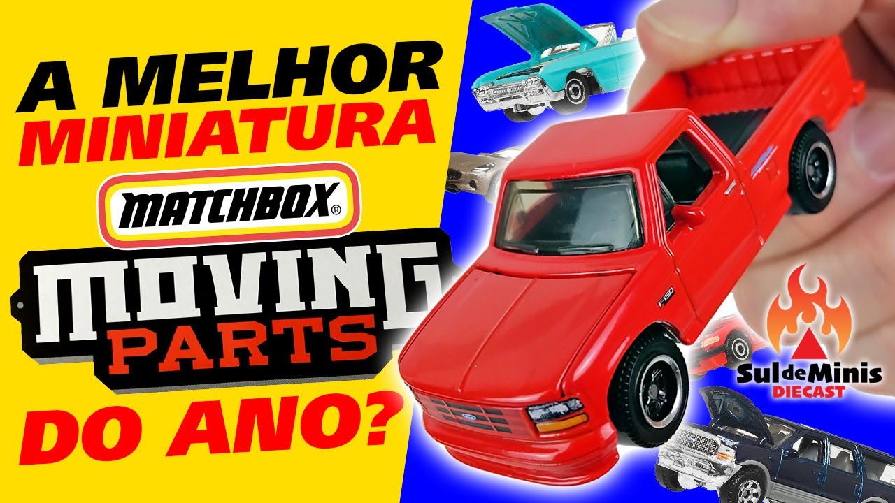 Uma Miniatura Mais Legal que a Outra Neste Mix da Matchbox