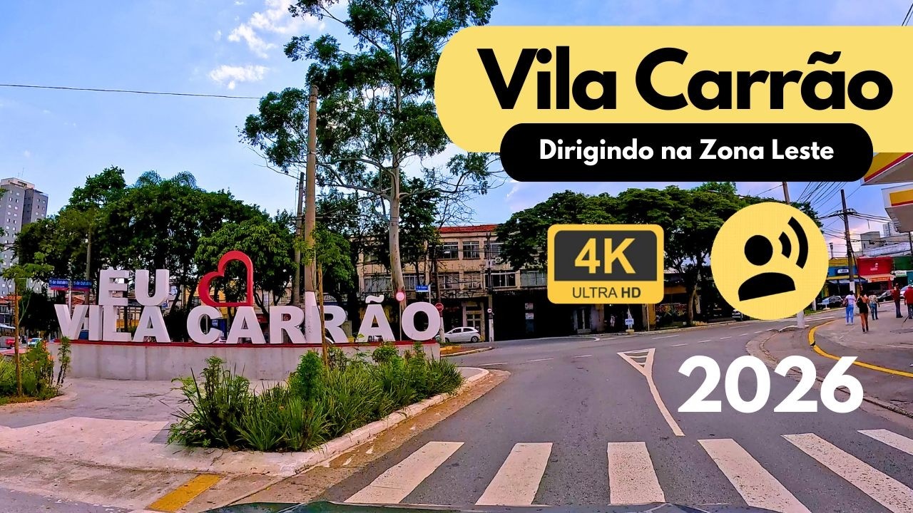 Fui conhecer a Vila Carr&atilde;o, na Zona Leste e gostei demais!
