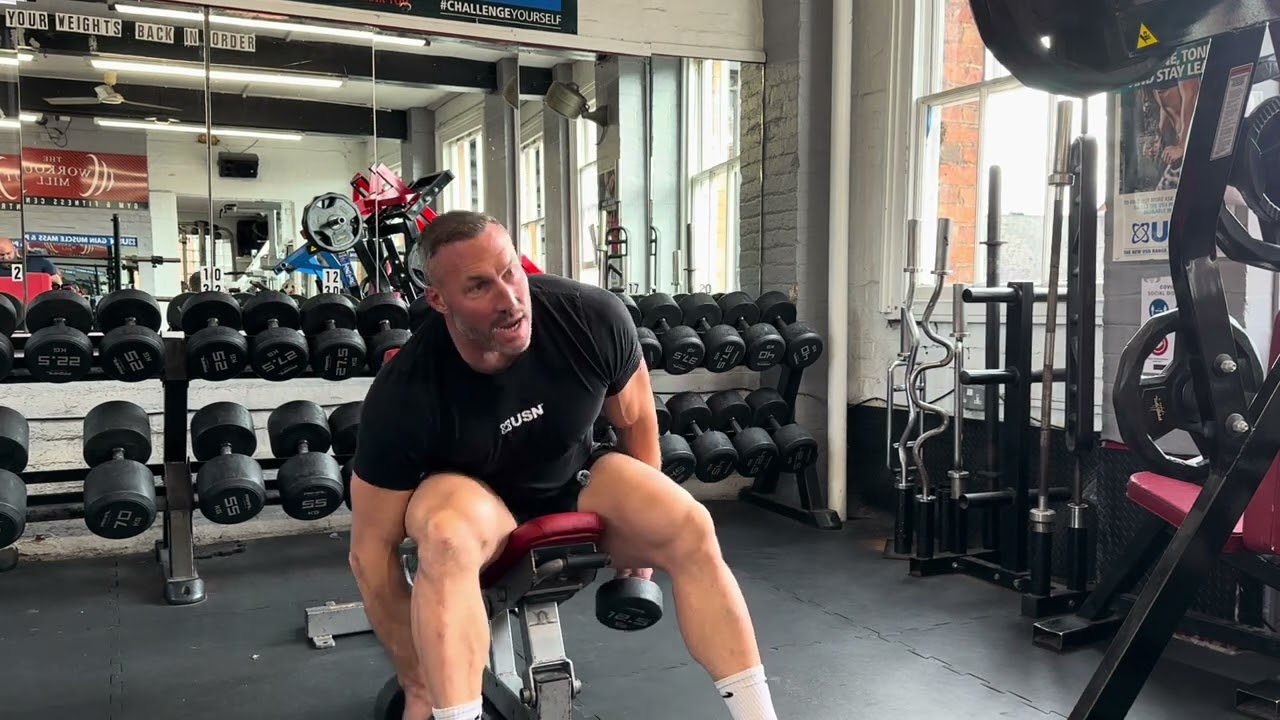 Rich Gozdecki Series Dumbbell Incline Bench Press