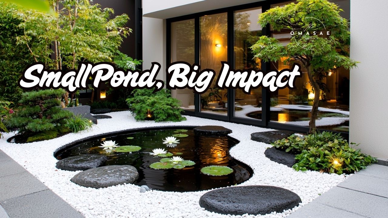 Mini Pond, Maximum Vibes - Asian Inspired Garden Water Features