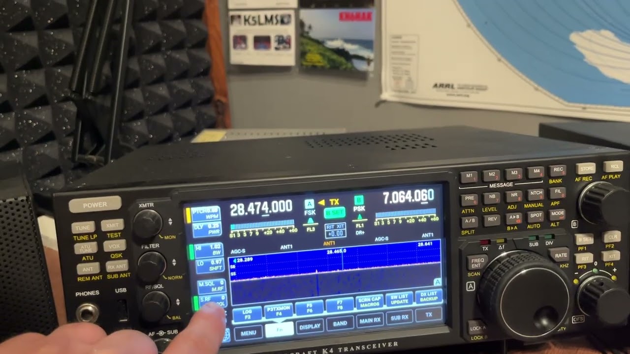 K4 strange touch screen behavior