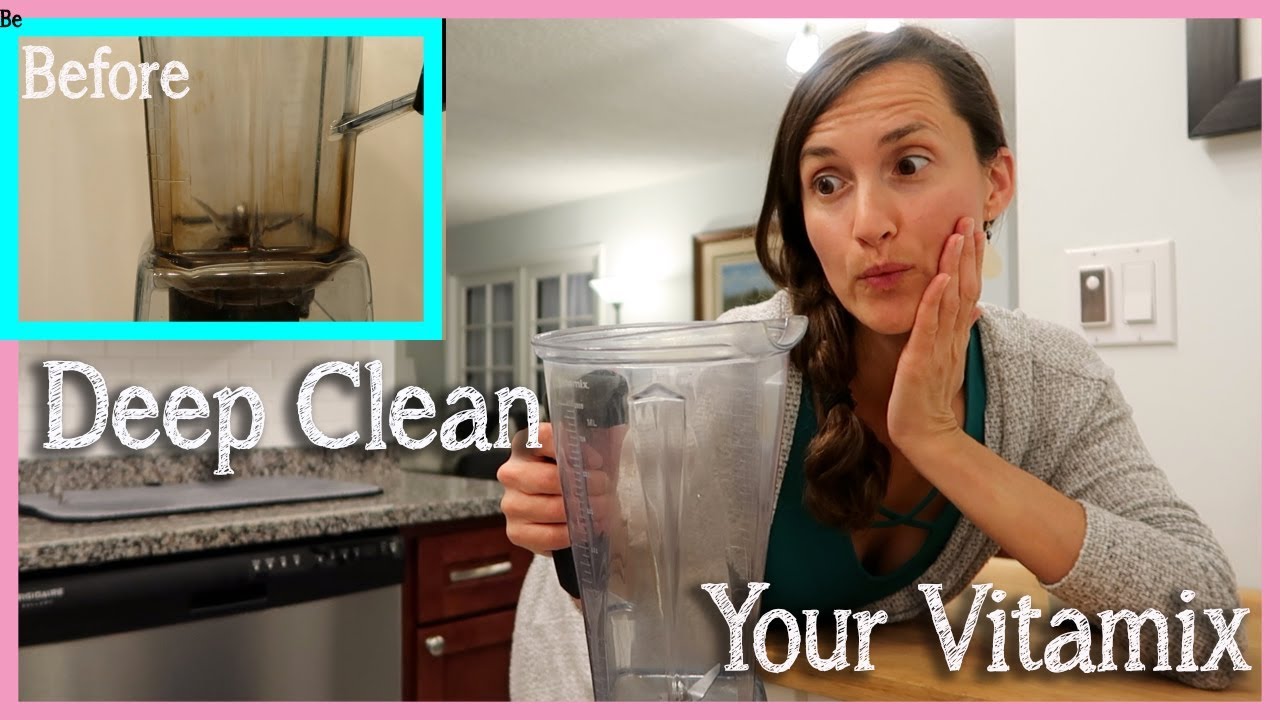 Deep Clean & Remove Stains From Your VITAMIX  💜