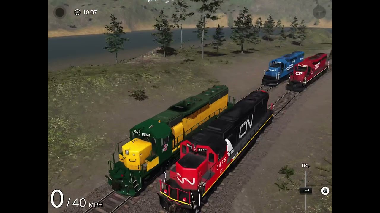 Trainz Simulator 3 US SD40-2 Horns Part 1