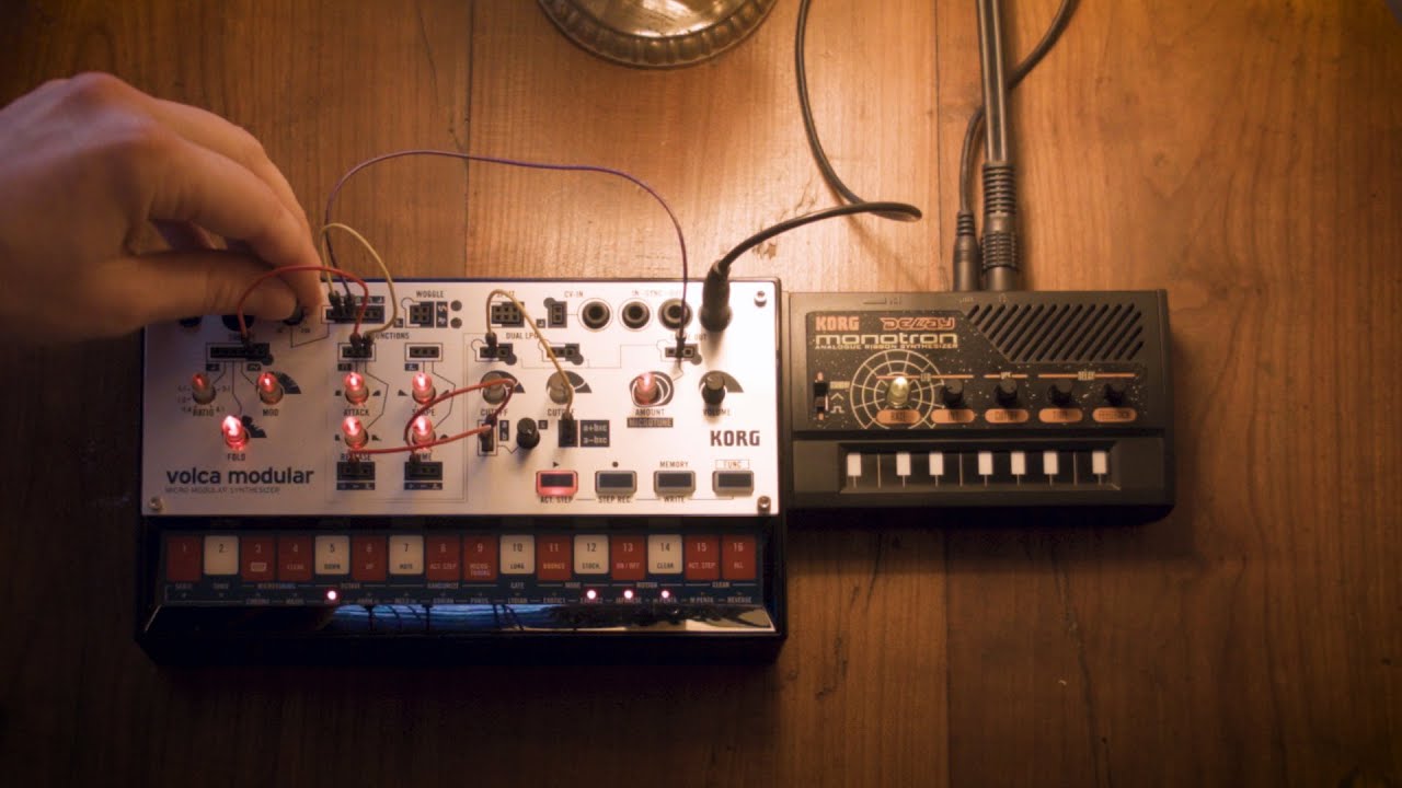 Korg Volca Modular + Monotron | Ambient Soundscape Jam
