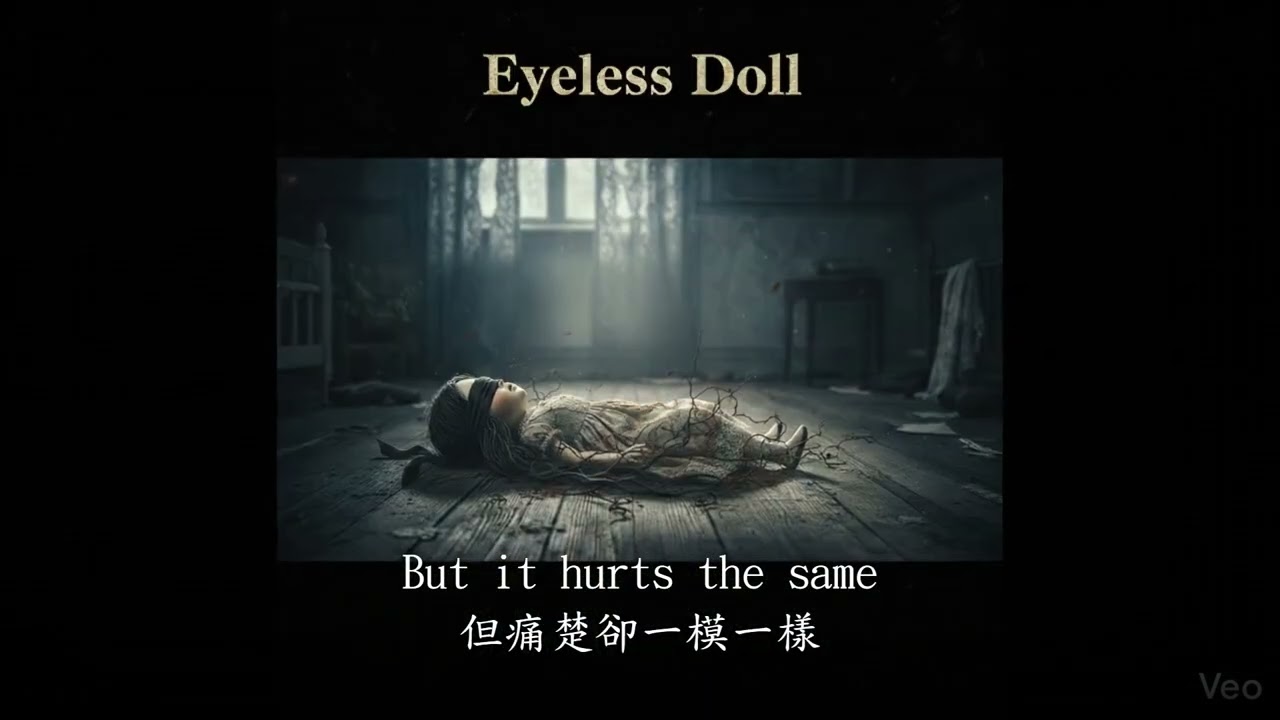 Eyeless Doll｜縫上雙眼的玩偶：關於「家」最恐怖的童謠【原創歌曲 / Lyrics Video】