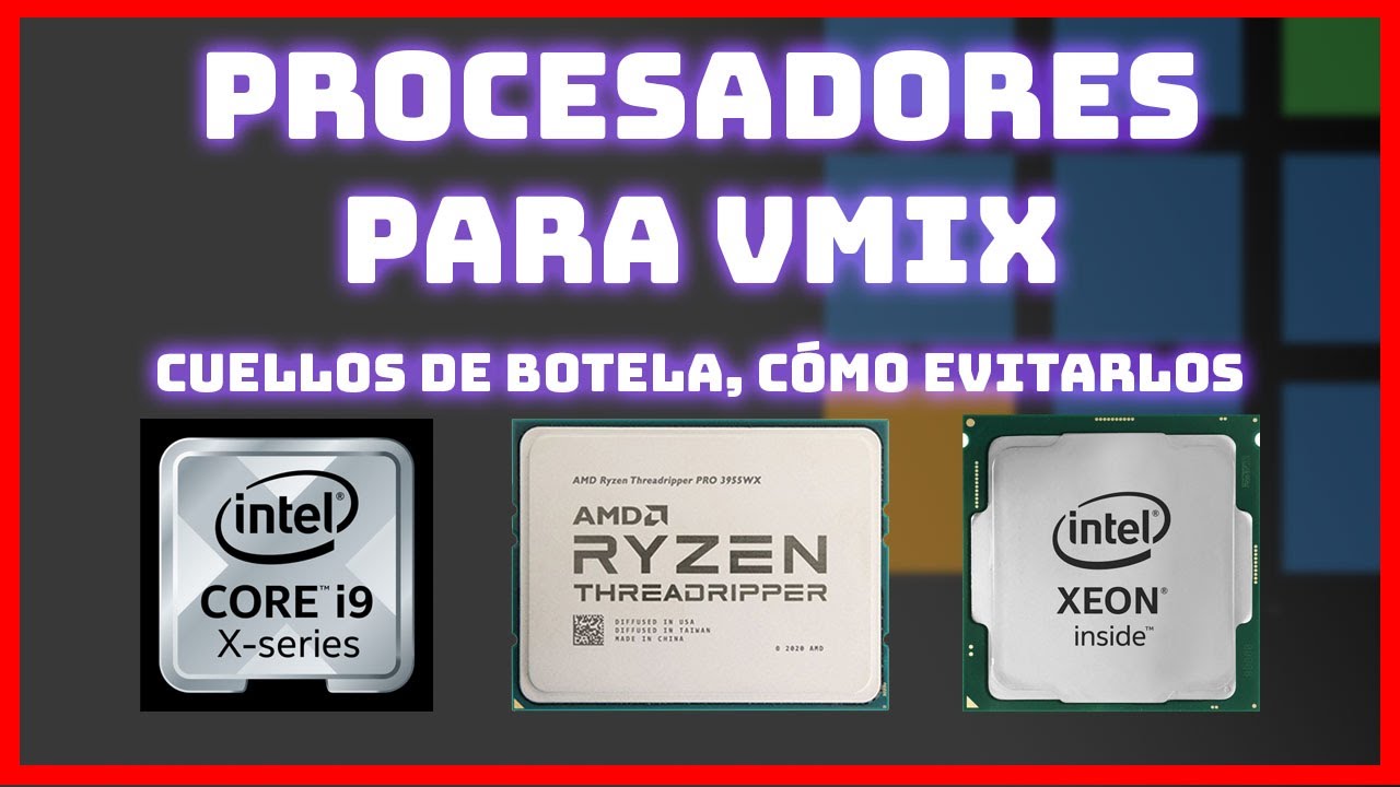 💻 PROCESADORES para VMIX / OBS 📍 Mira este vídeo antes de comprar...