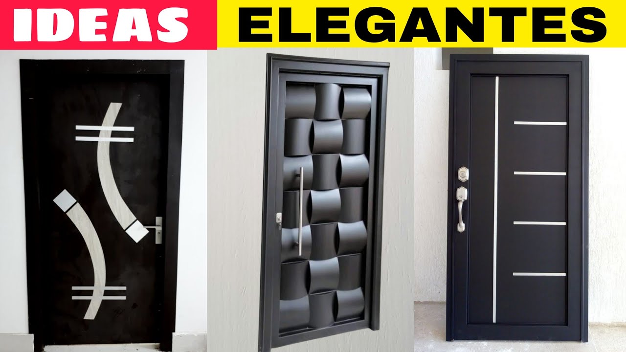 IDEAS PUERTAS DE METAL MODERNAS 2026
