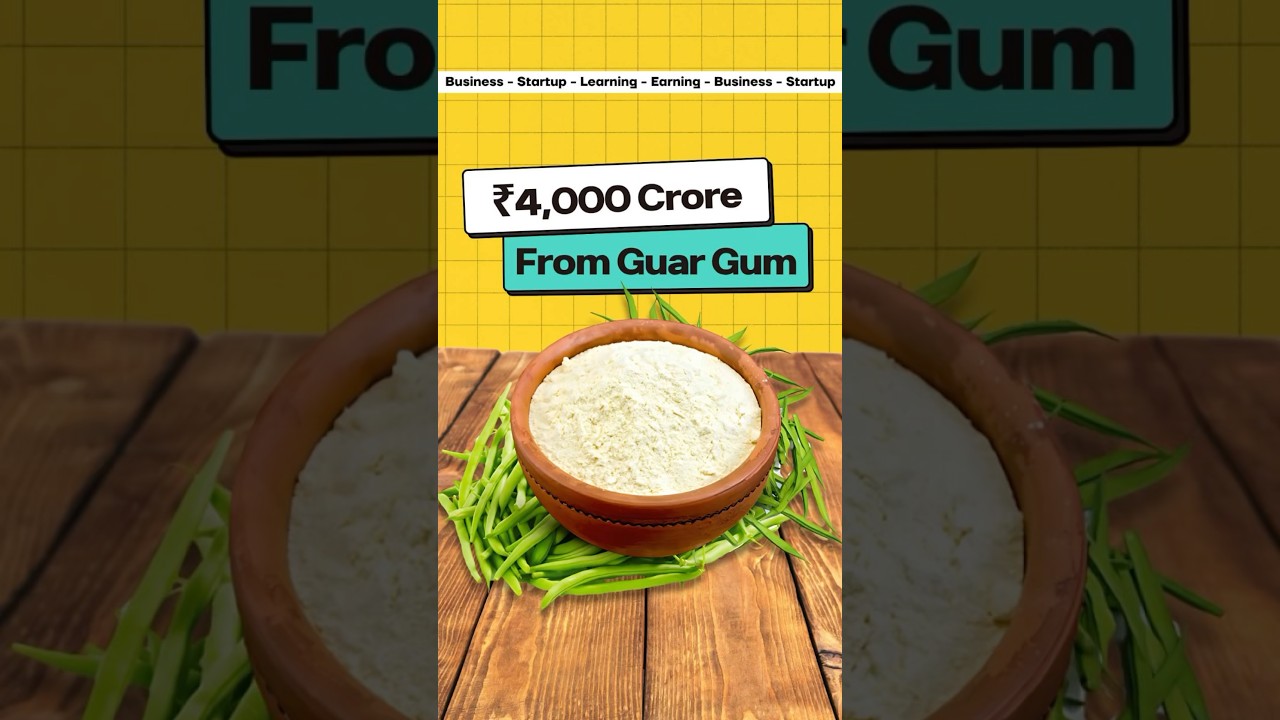 ₹4,000 Crore Guar Gum Export Business 🍀