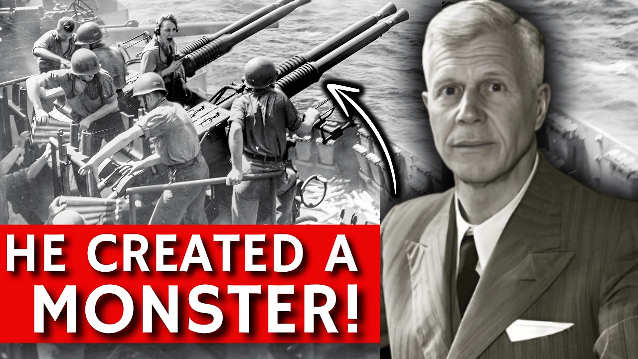 The Engineer Who Built America's Most Feared Naval Gun — And Changed the Pacific War !
