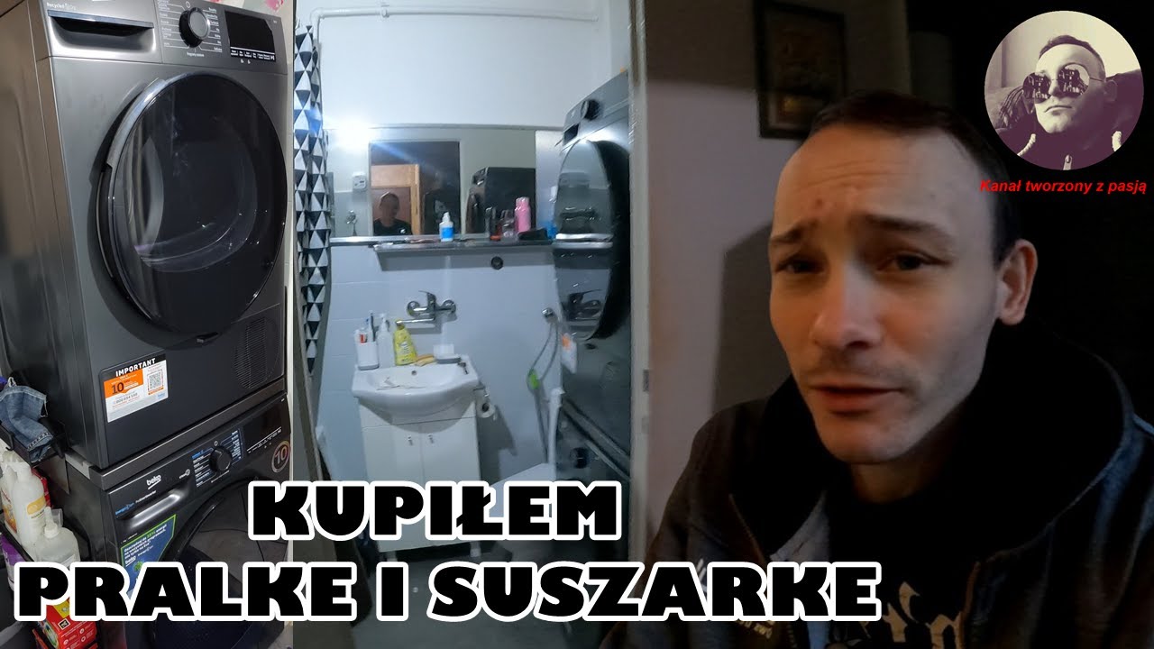 Ogarniam miejsce i rury do nowej pralki i suszarki
