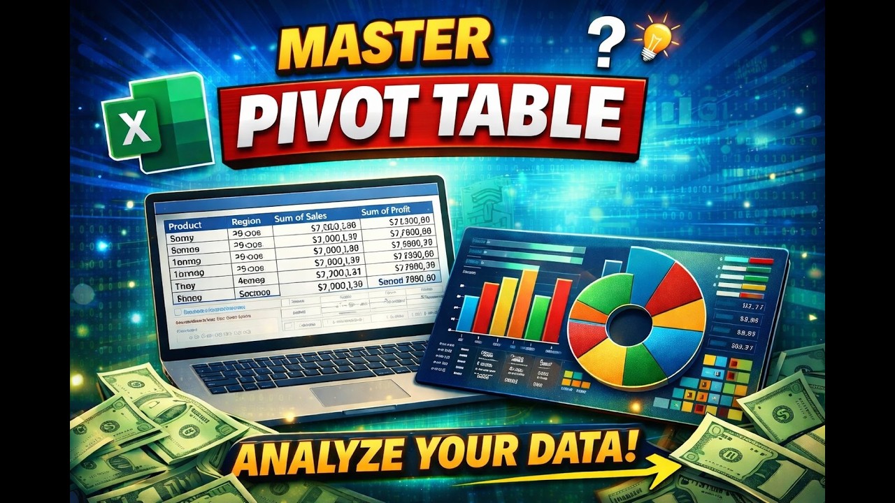 Pivot Table in Excel | Step-by-Step Guide for Beginners