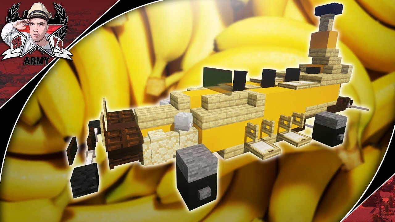 Minecraft: Banana Car | Customized Automobile Tutorial