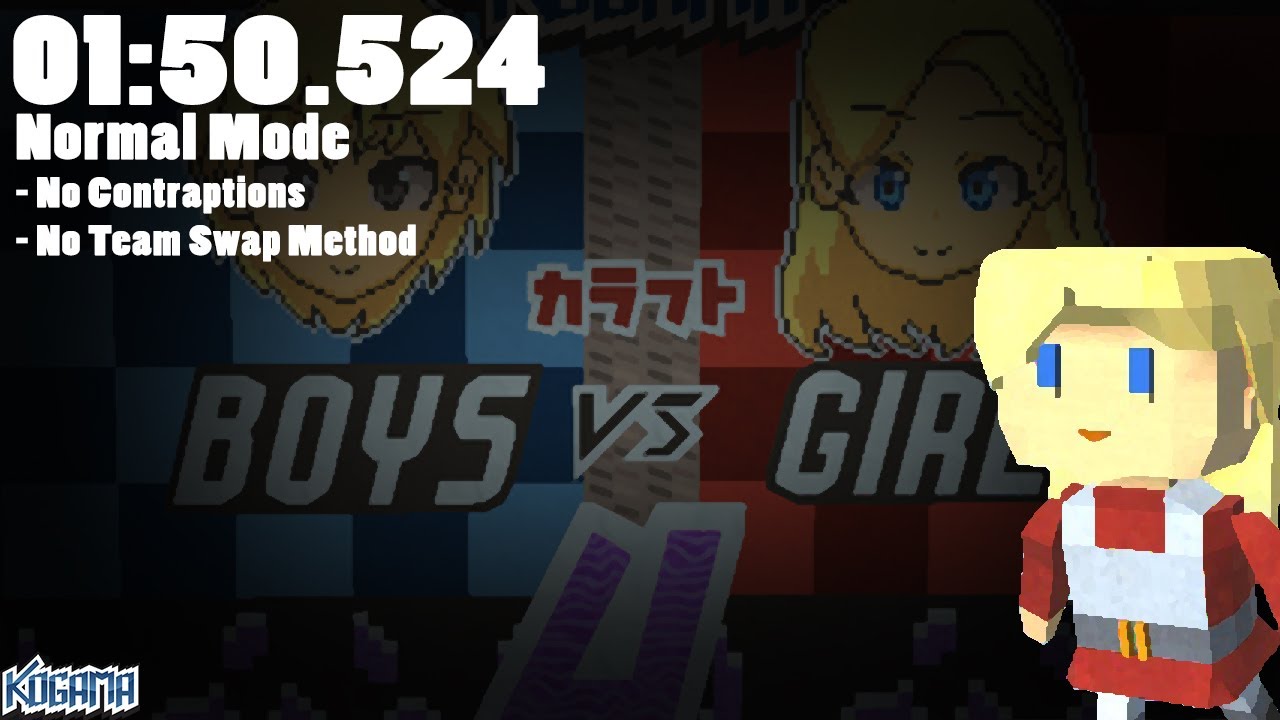 KOGAMA | Boys vs Girls 4 | 01:50.524
