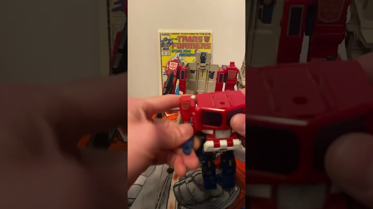 Transformers G1 Powermaster Optimus Prime (1988) #transformers #collection #shorts #trending