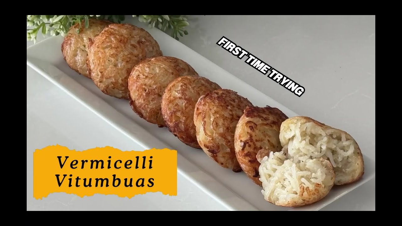 Rice Vermicelli Vitumbuas | Vitumbua vya Tambi | Mumtaz Hasham