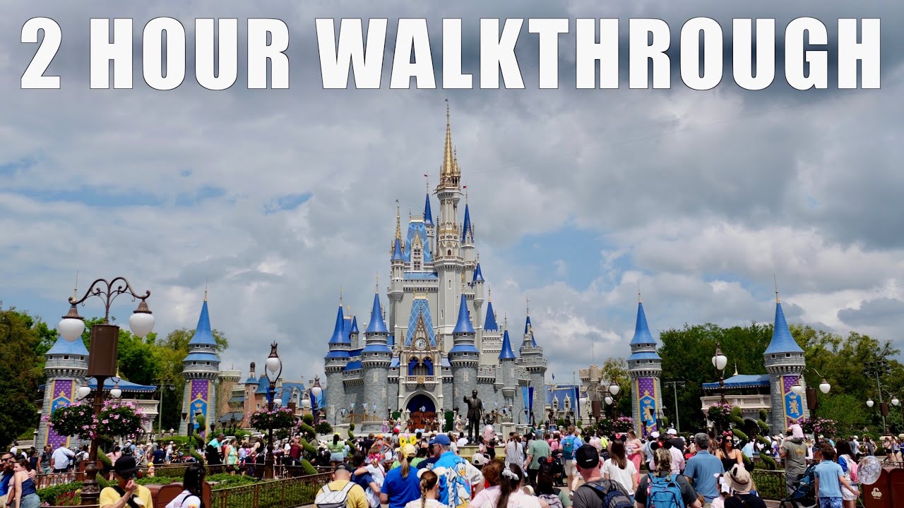 Magic Kingdom 2026 Ultimate 2 Hour Walkthrough Experience in 4K | Walt Disney World March 2026