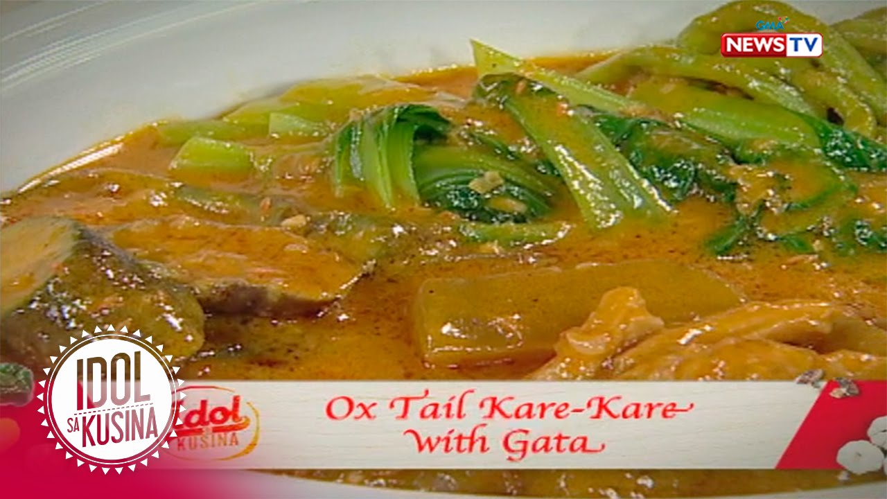 Idol sa Kusina: Ox Tail Kare-kare with Gata