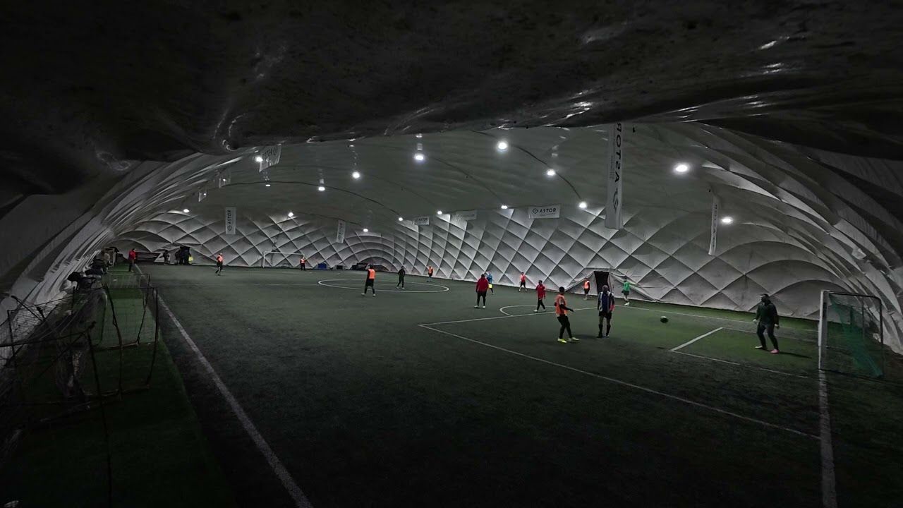7vs7 Football Match | First Part of the Game | Parkowa Krakow 11/01/2026