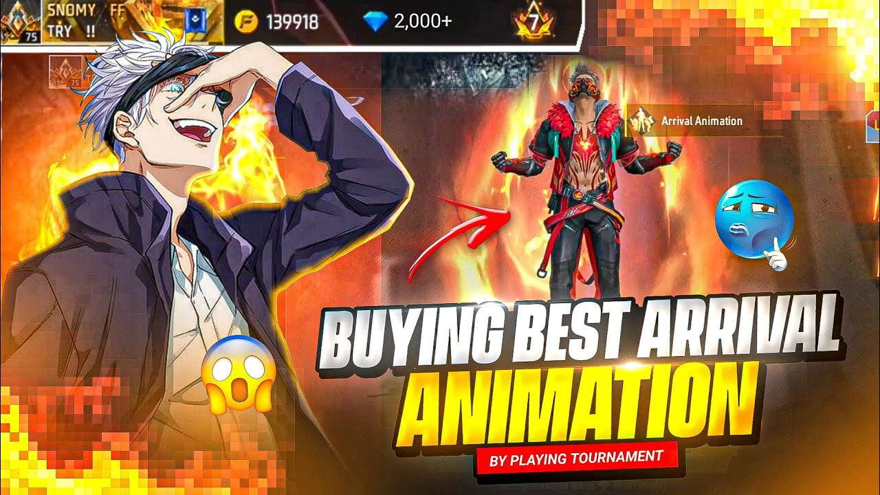 BUYING BEST ARRIVAL ANIMATION 🔥 BY PLAYING TOURNAMENT | SOLO TOURNAMENT GAMEPLAY | EP-1