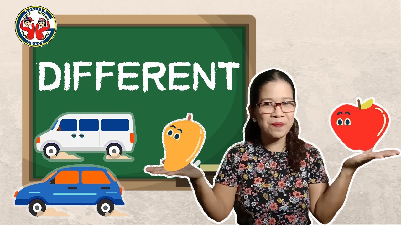 DIFFERENT |  Preschool & Kindergarten | Learning with Teacher Ira