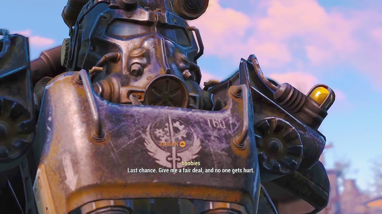 Мои любимые случайные встречи в Fallout 4 на данный момент...