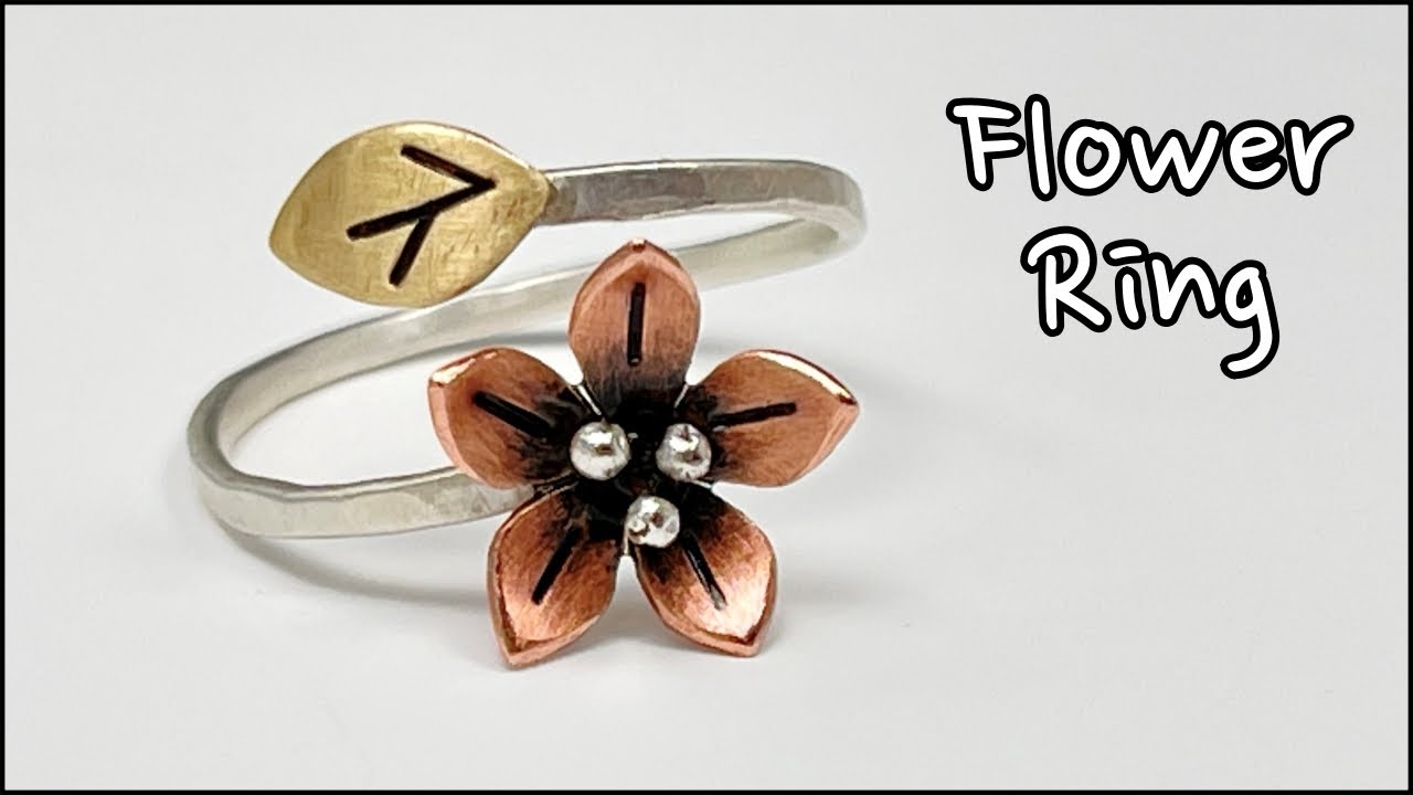 Making a Flower Ring | Jewelry Making | Metalsmithing