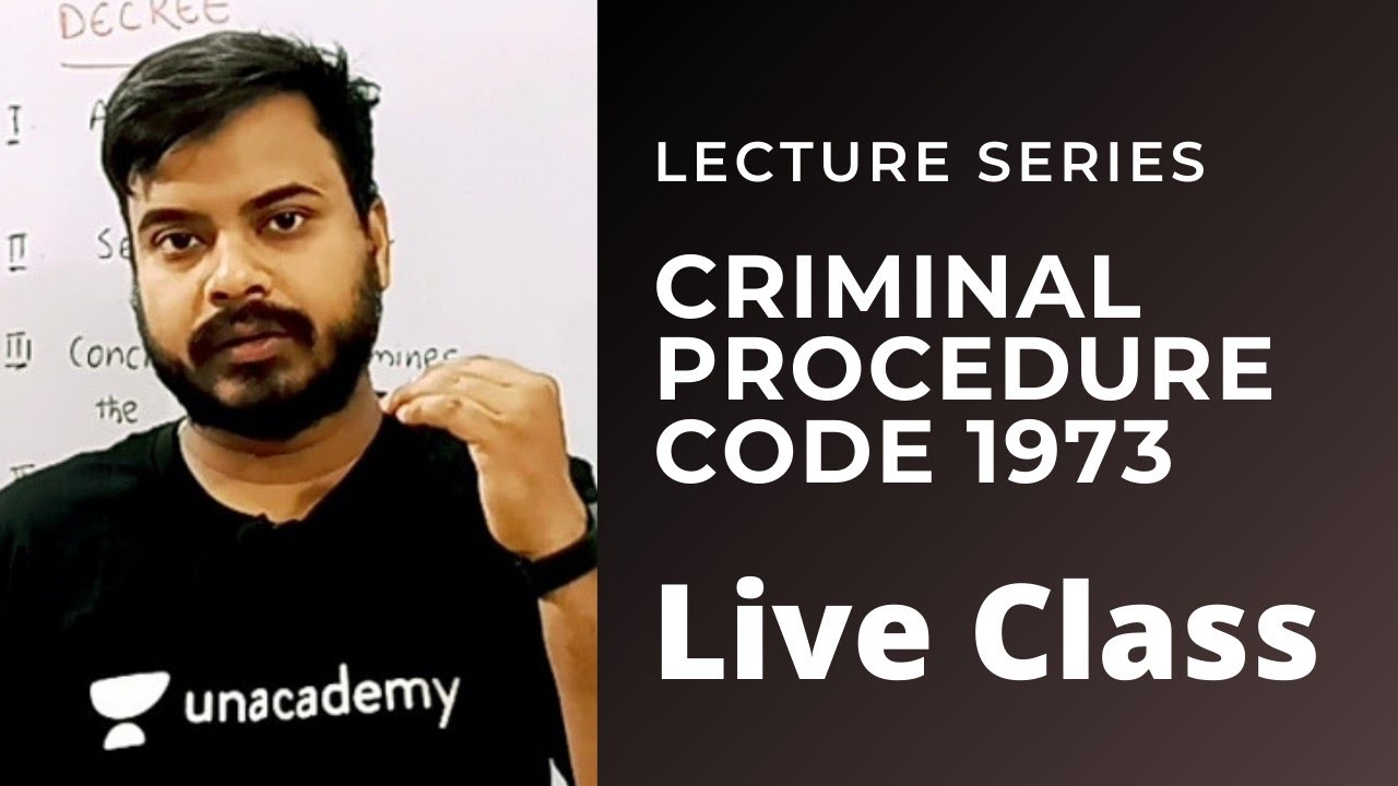 Lecture Series On CrPC & CPC