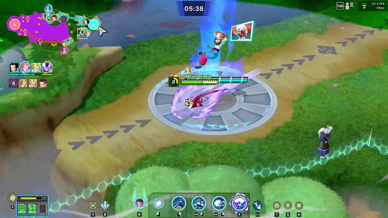 THIS NEW DBZ MOBA IS FIRE
