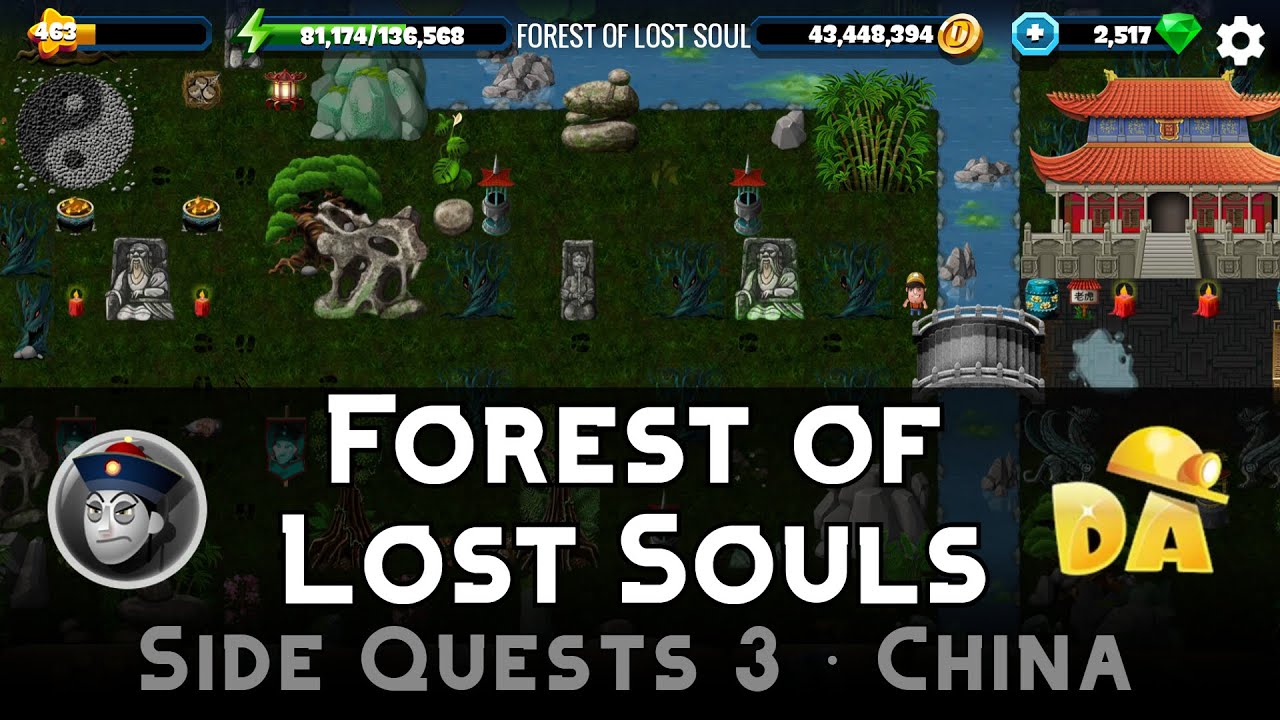 Forest of Lost Souls | Side Story China | Diggy's Adventure