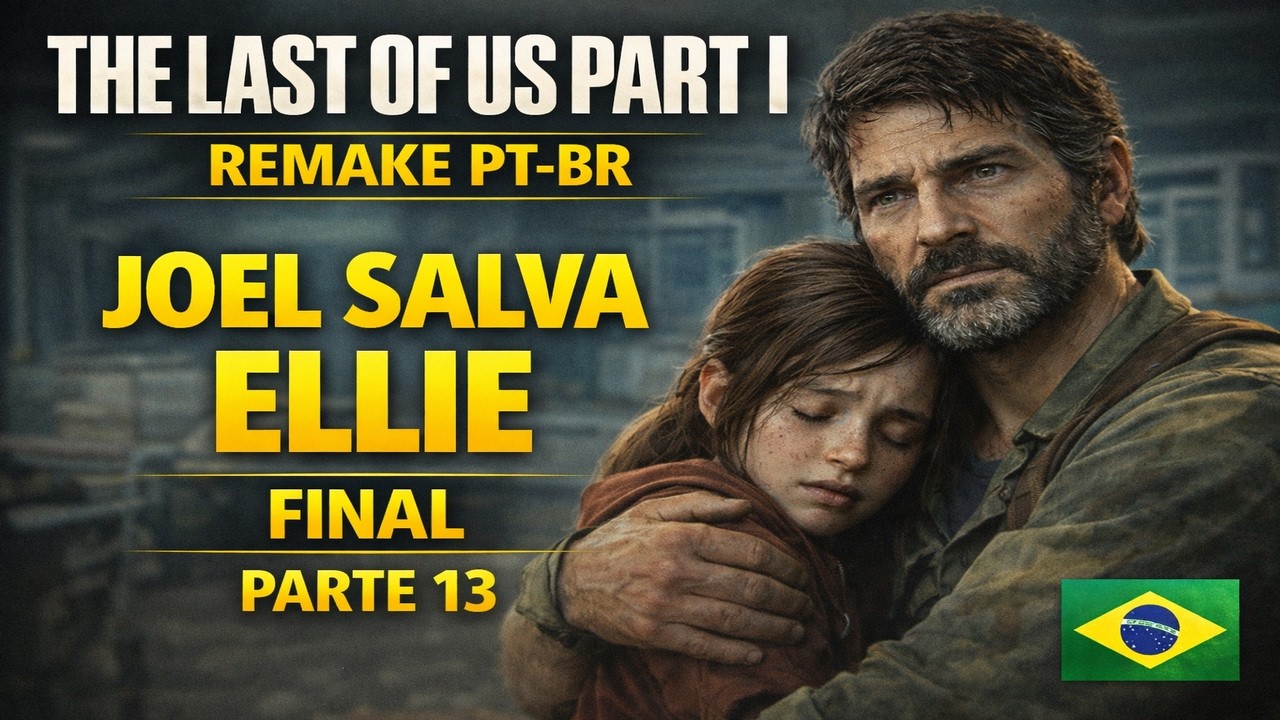 🔥 The Last of Us Part I Remake PT BR – Parte 13 FINAL  JOEL NÃO ACEITA PERDER A ELLIE