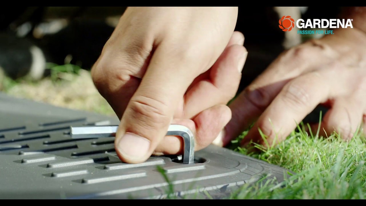 GARDENA robotická kosačka Sileno city a life inštalácia 4/8 - Pripojenie stanice