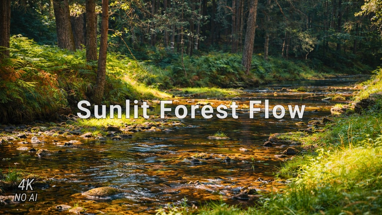 Relaxing Music · Flowing Sound and Motion · 4K