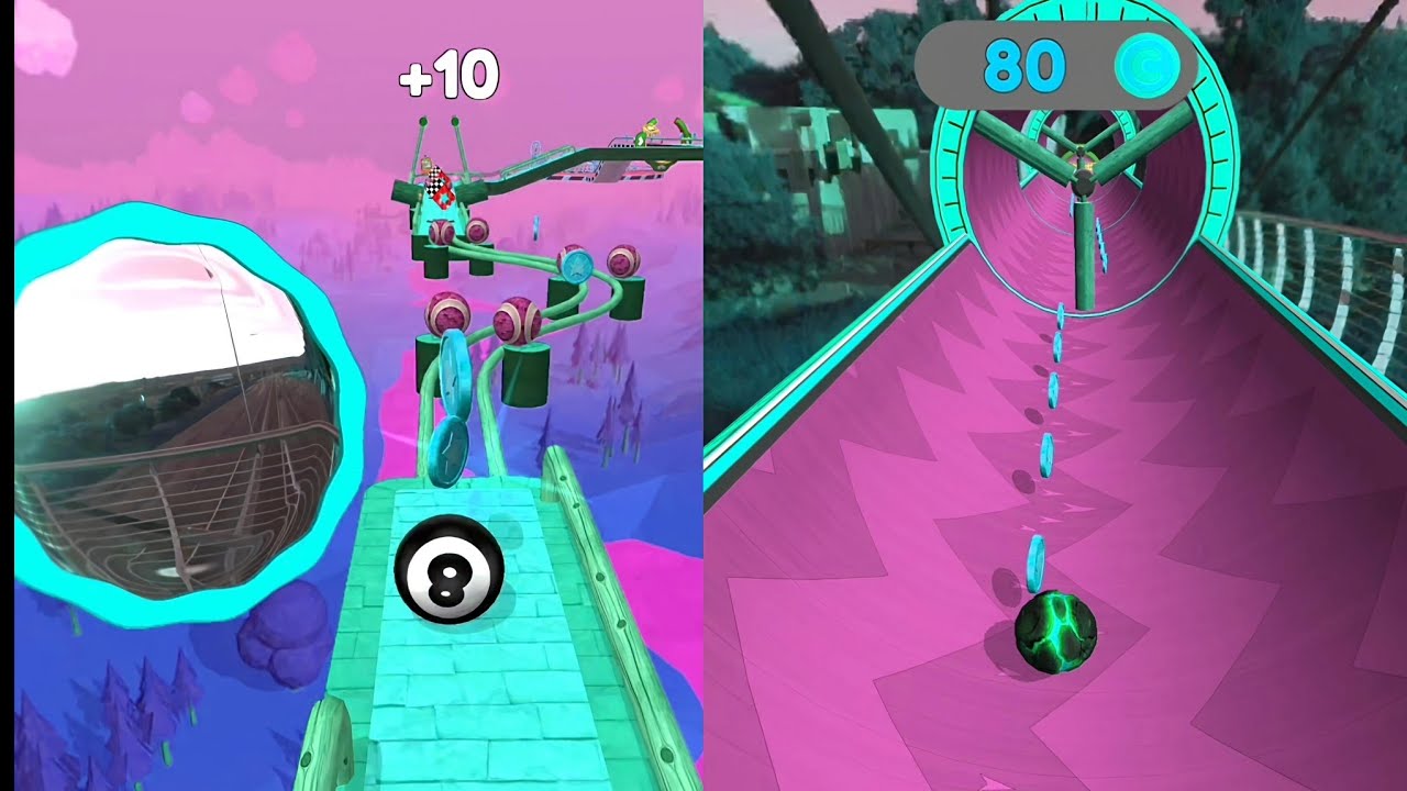 Going Ball vs Reverse Game Play with colour change_Part_13_ios, Android new update#goingballs#games