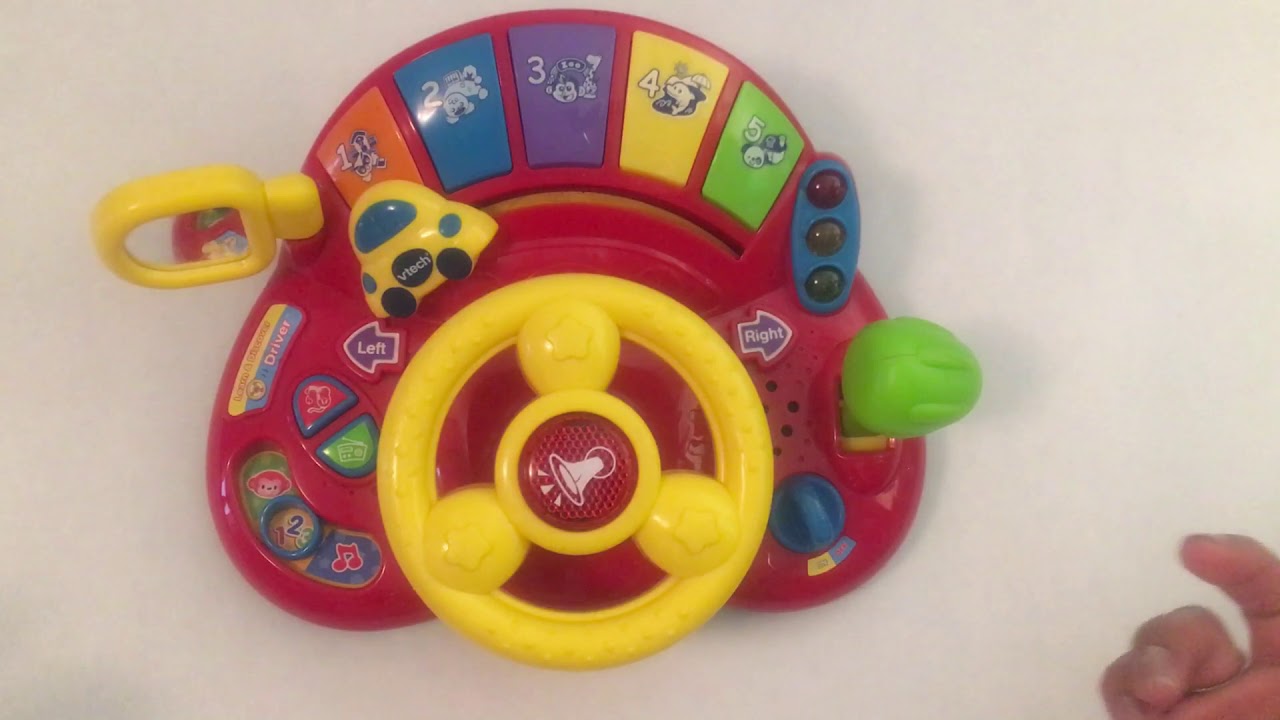 Vtech Toy CaRS with Steering Wheel  to Learn and Drive for Toddlers and Babies