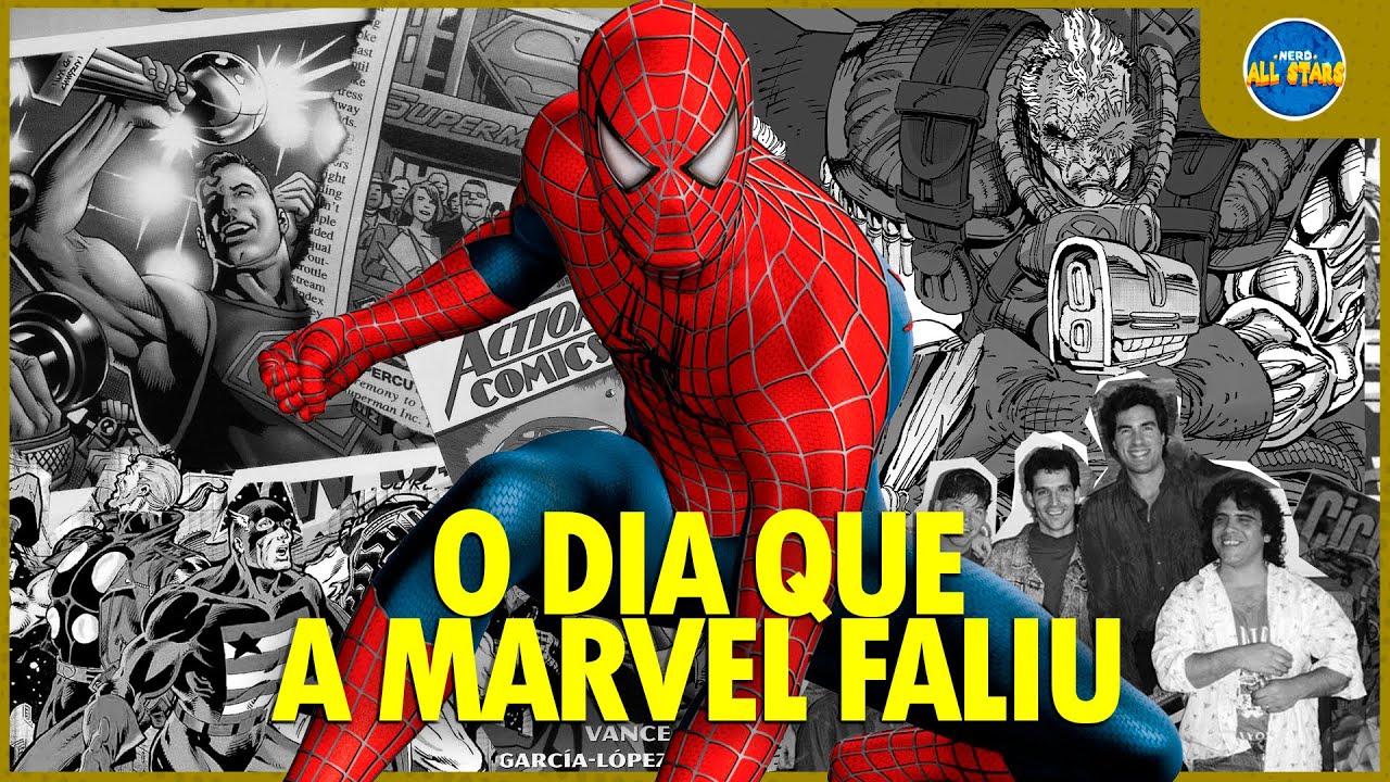 COMO A MARVEL QUASE FALIU? | A Crise dos Quadrinhos nos Anos 90