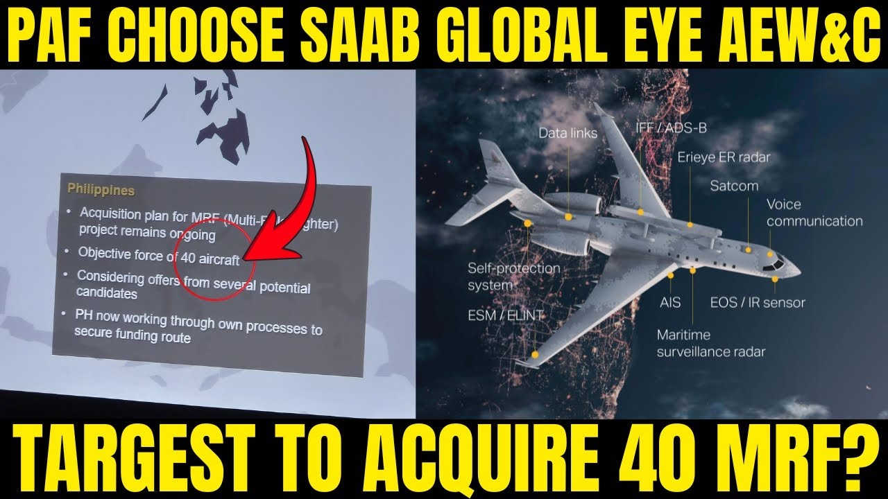 ВВС Пакистана выбирают SAAB Global Eye. AEW&C: кто станет крупнейшей целью для приобретения 40 MRF?