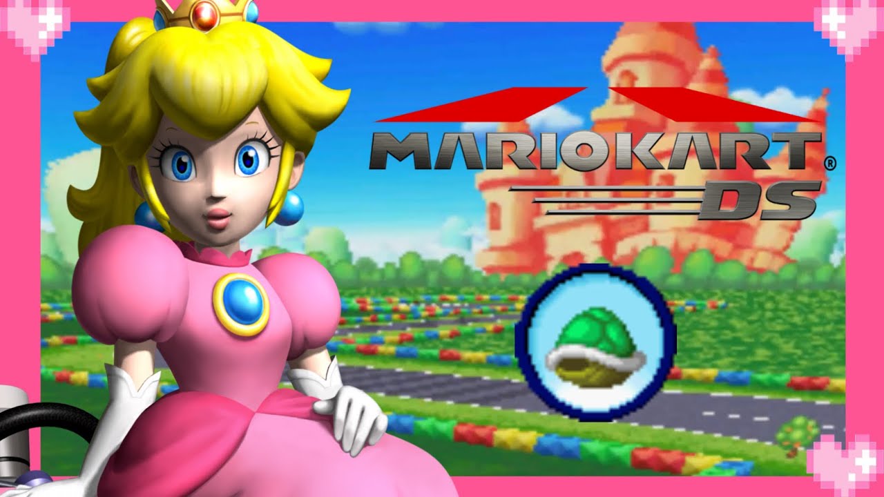 💗 Mario Kart DS (Shell Cup) Peach Gameplay 💗