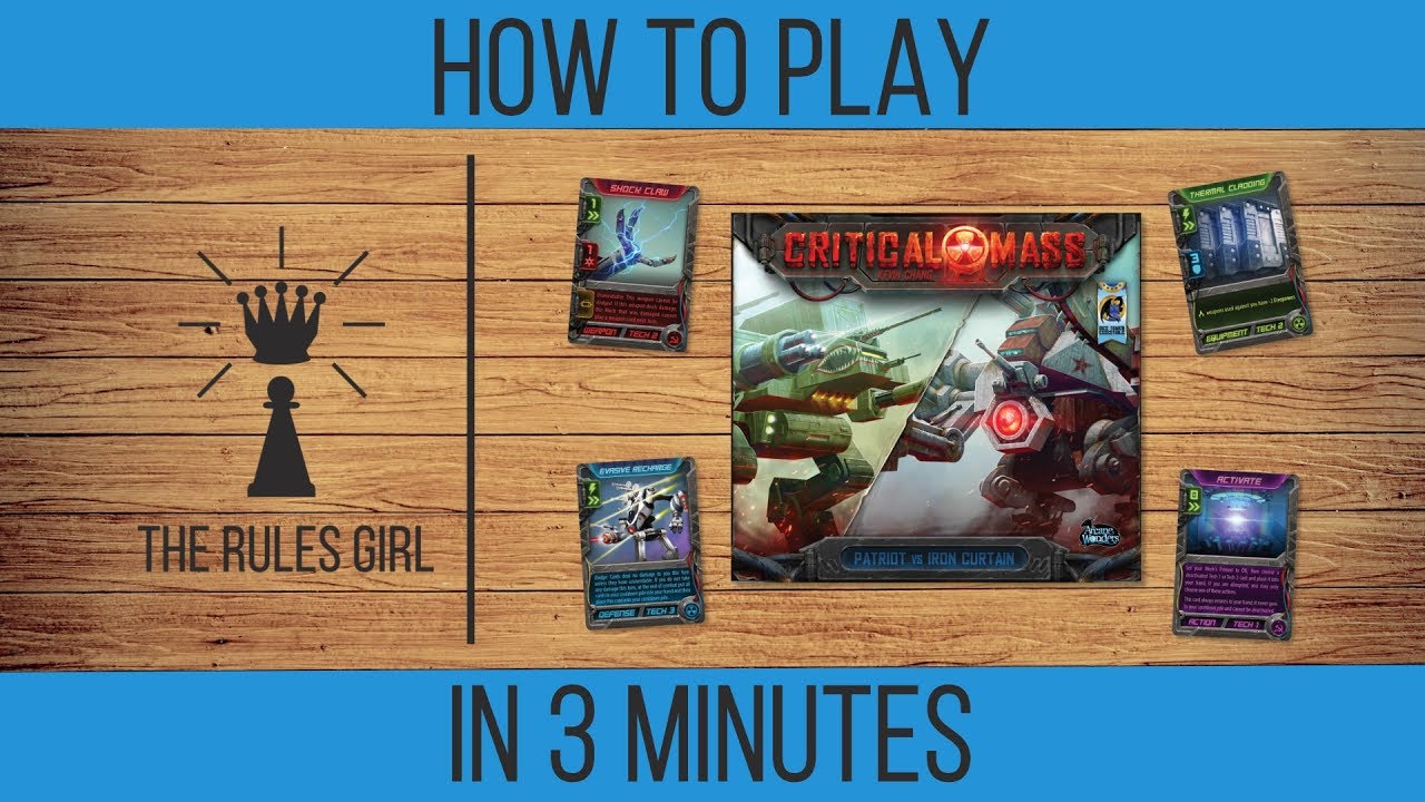 How to Play Critical Mass in 3 Minutes - The Rules Girl
