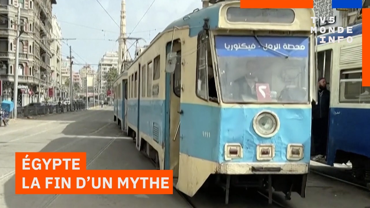 Égypte : Le plus ancien tramway d’Afrique va disparaître