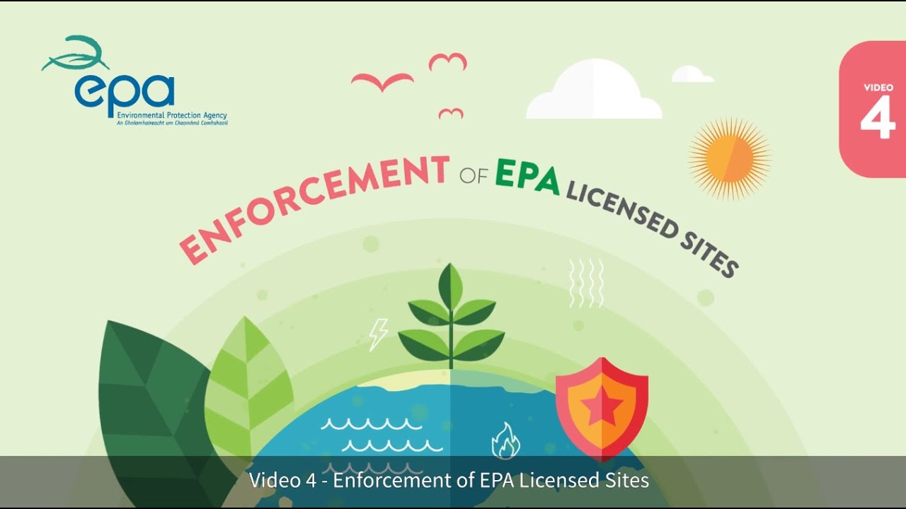Enforcement of EPA Licensed Sites