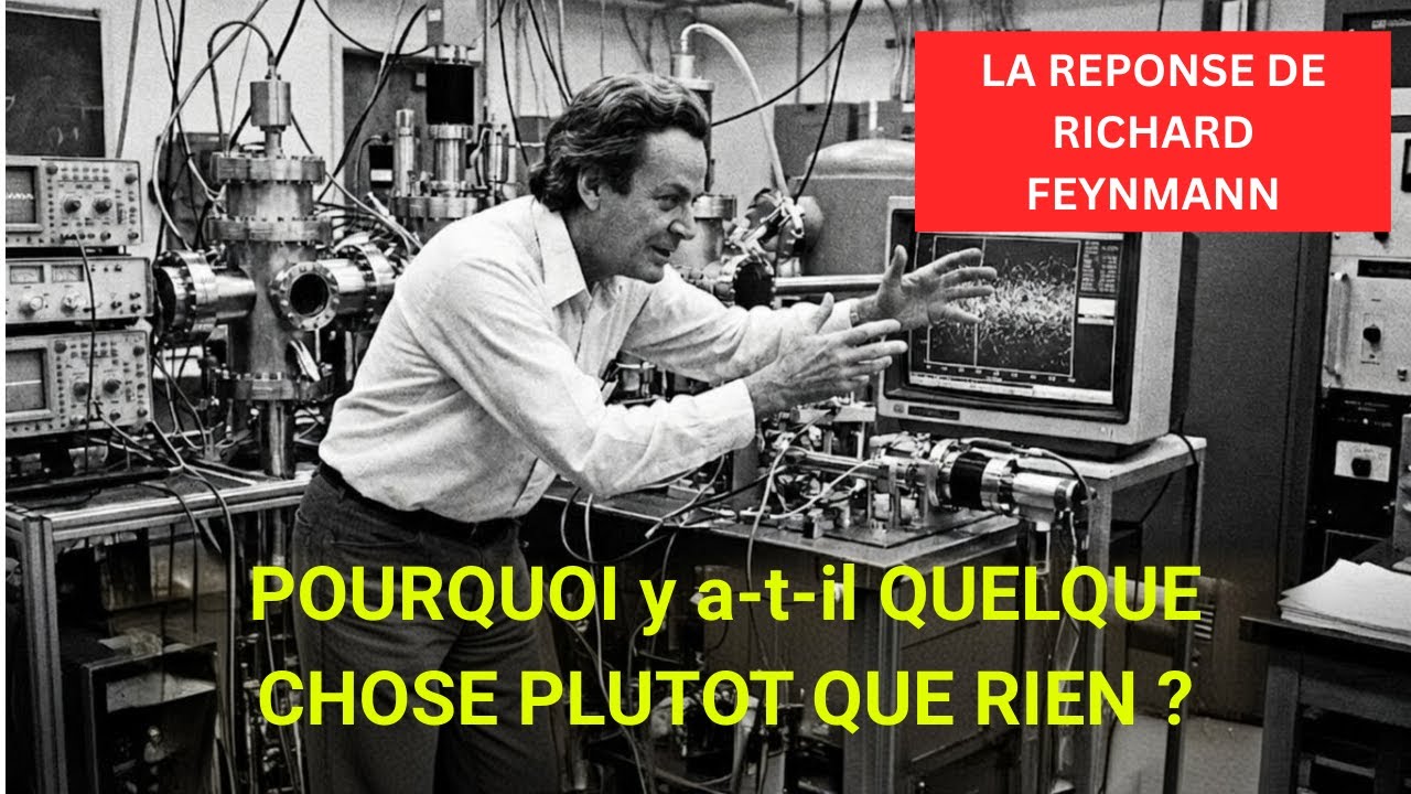 POURQUOI y a-t-il QUELQUE CHOSE PLUTOT QUE RIEN ? LA REPONSE DE RICHARD FEYNMANN